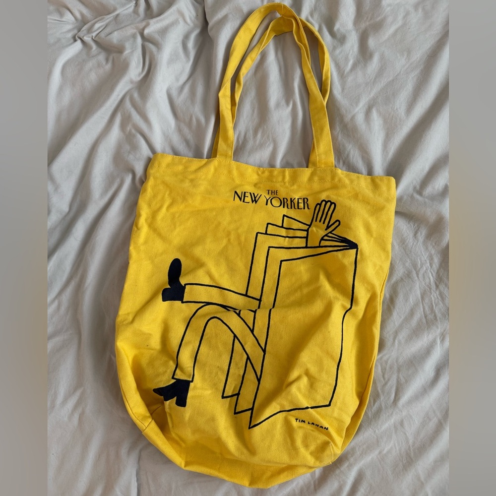 The New Yorker Yellow Tote Bag